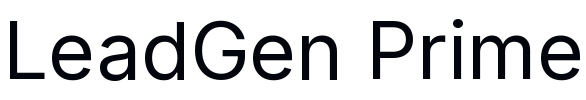 LeadGen Prime logo